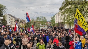 Protest radnika EPS